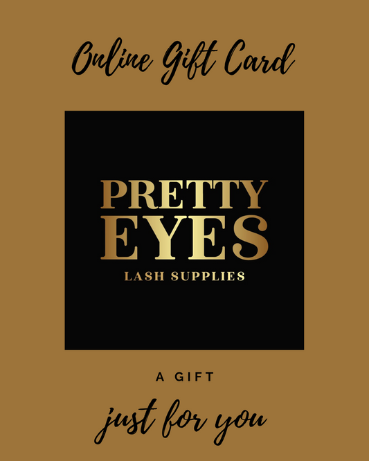 Pretty Eyes Lash Supplies Online Gift Card